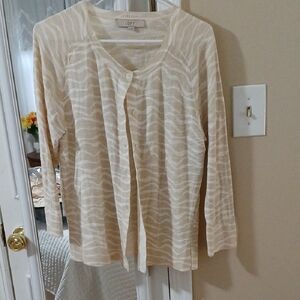 LOFT Cream Women's Cardigan